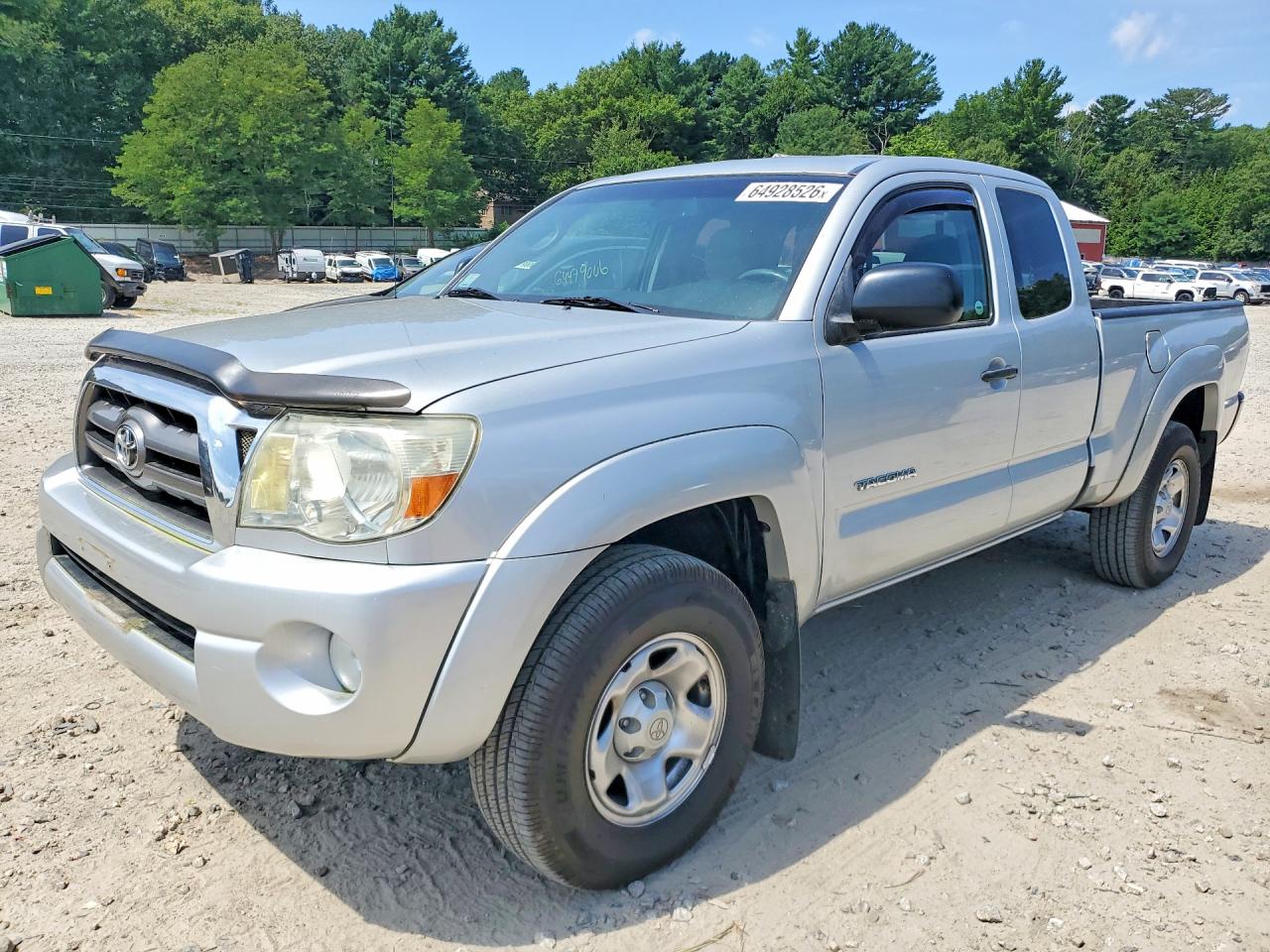 2010 Toyota Tacoma, VIN 5TEUU4ENXAZ746149 — Frame damage