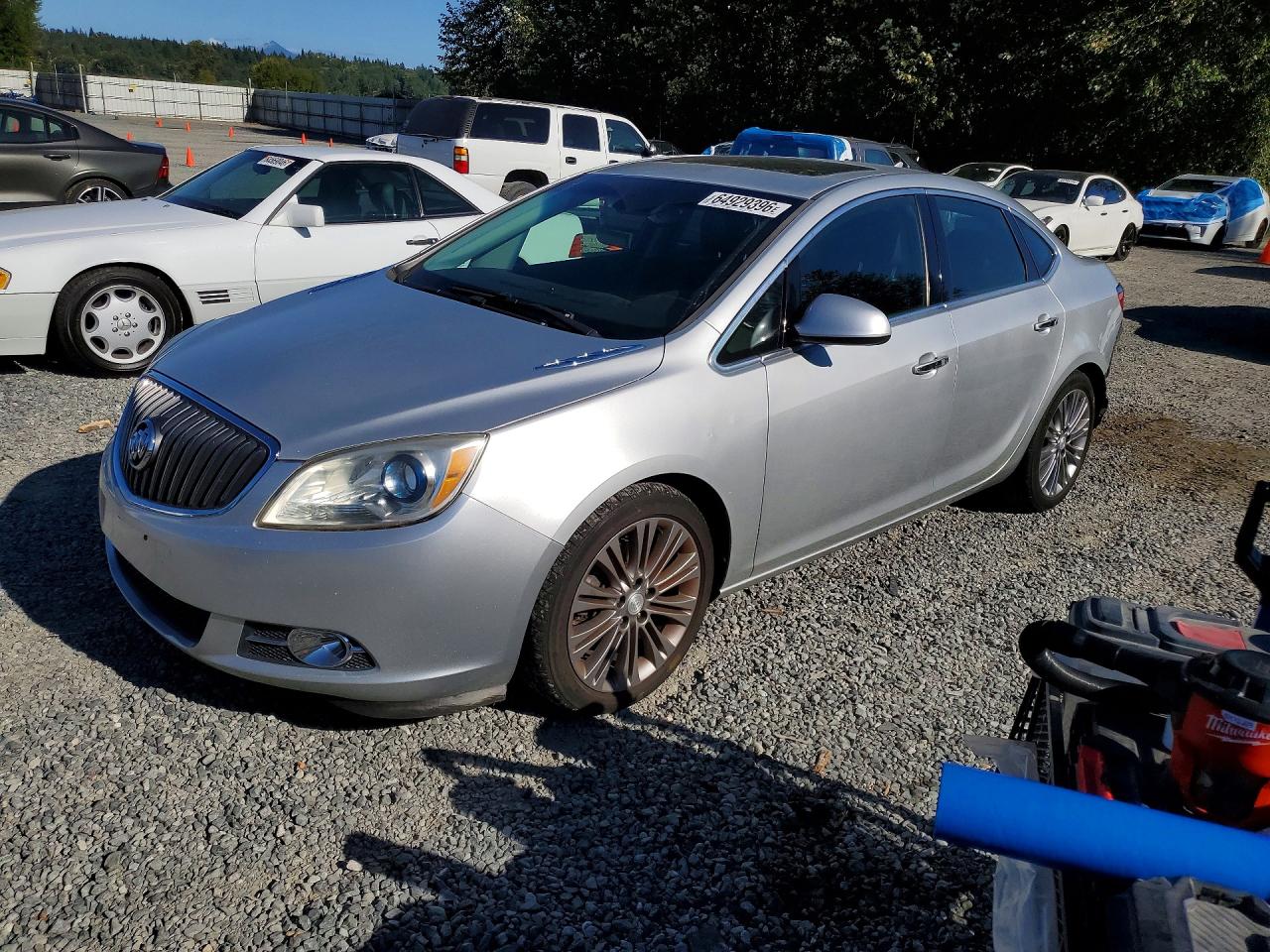 2012 Buick Verano Group, VIN 1G4PS5SK1C4147456 — Rear end