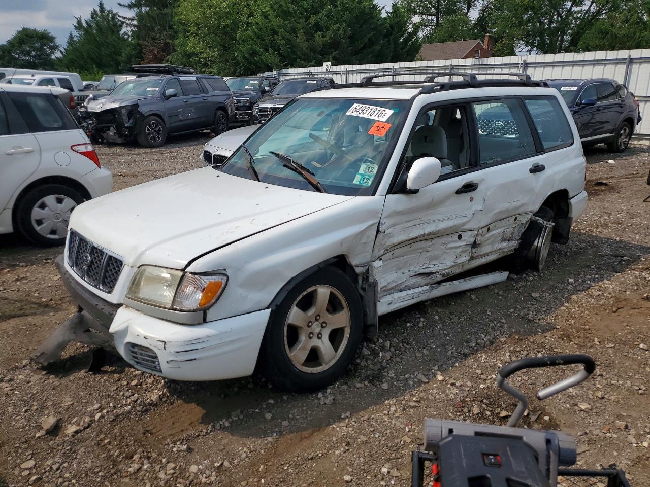 2002 Subaru Forester S, VIN JF1SF65602H756848 — Side
