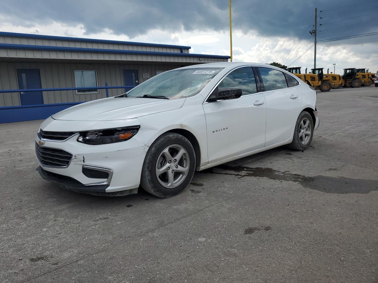 2017 Chevrolet Malibu LS, VIN 1G1ZB5ST7HF231839 — Rear end