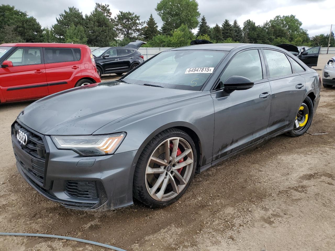 2020 Audi S6 Prestige, VIN WAUFFAF28LN062340 — Зад