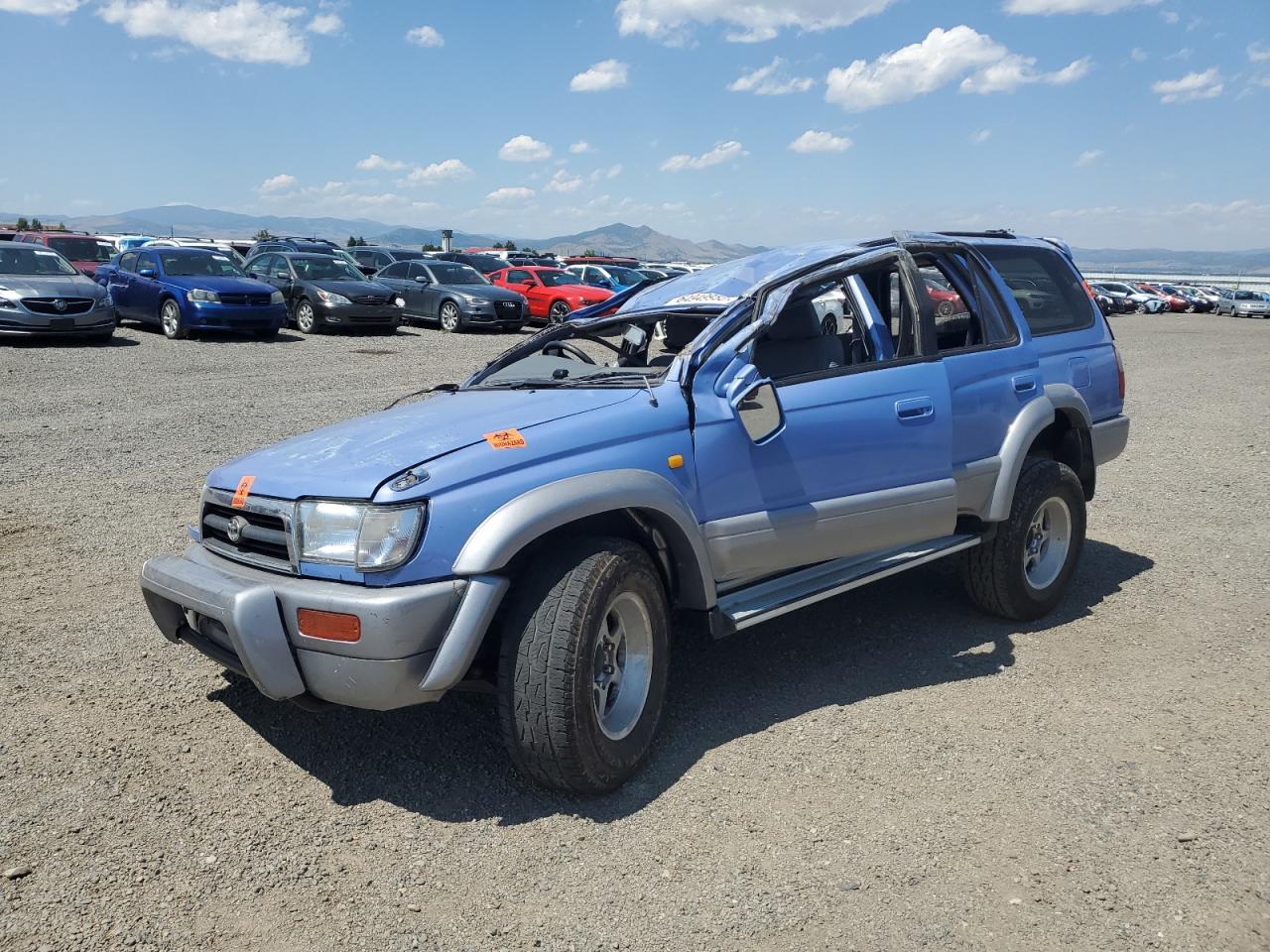 1997 Toyota Hilux, VIN KZN1859020032 — Опрокидывание