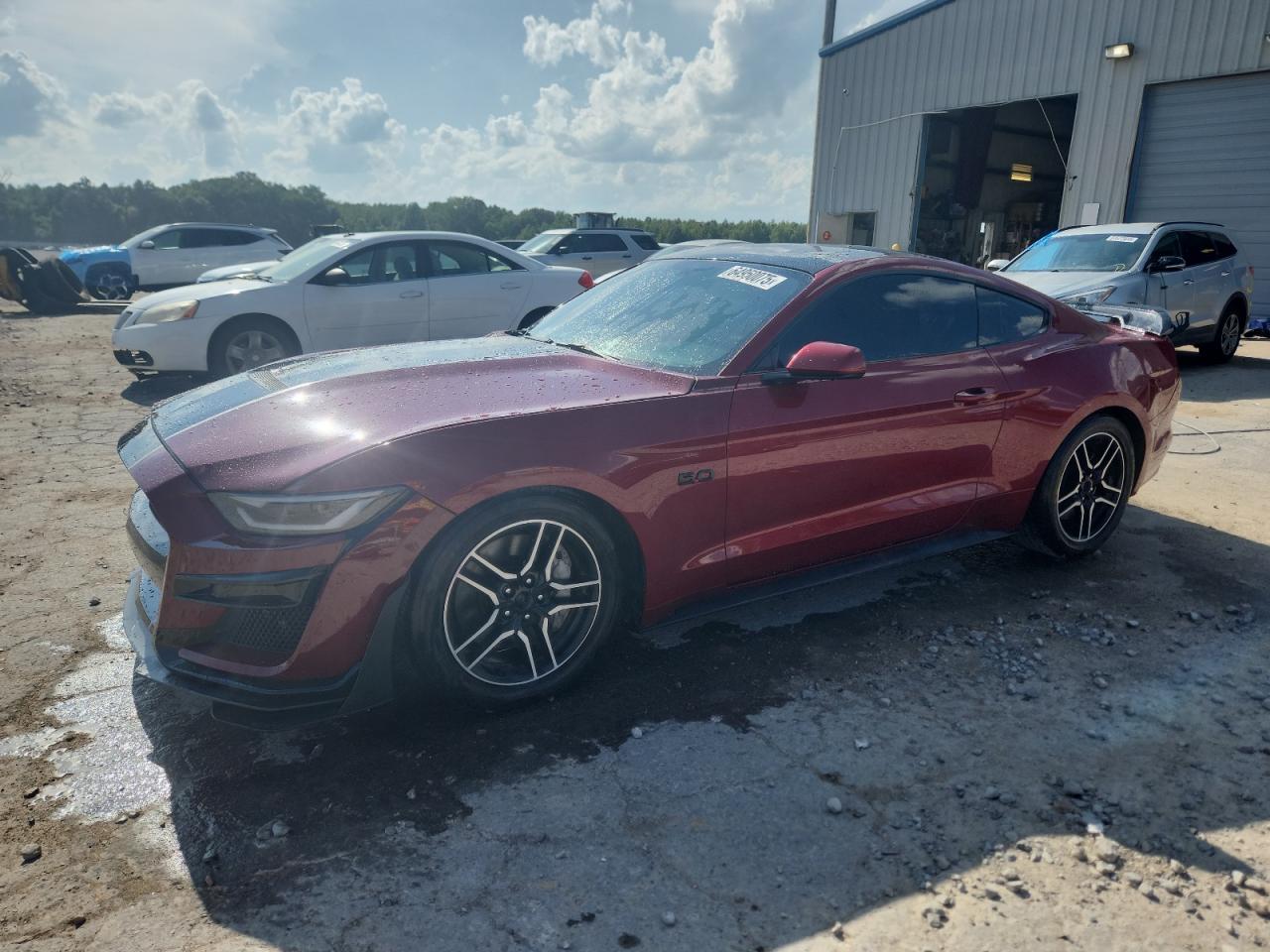 2017 Ford Mustang GT, VIN 1FA6P8CFXH5339549 — Prior damage history