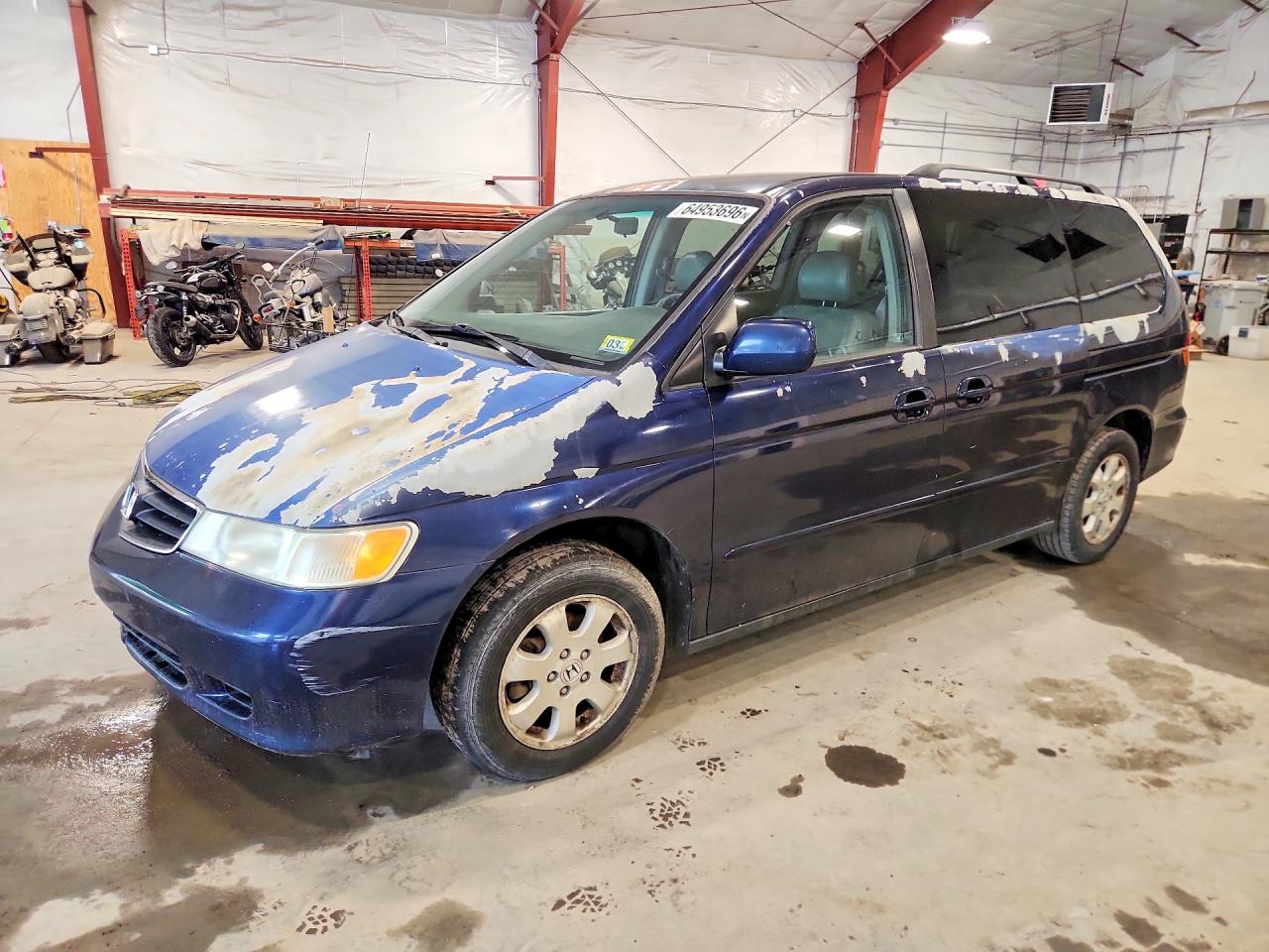 2004 Honda Odyssey EX-L, VIN 5FNRL180X4B104933 — Мелкие вмятины и царапины
