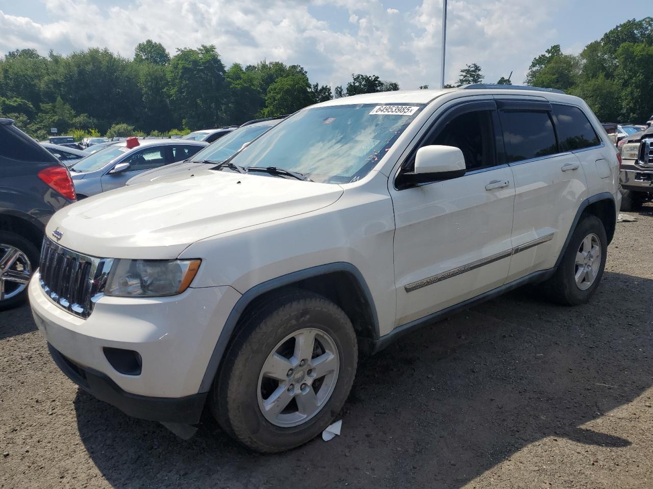 2011 Jeep Grand Cherokee Laredo, VIN 1J4RR4GG8BC572470 — Interior fire