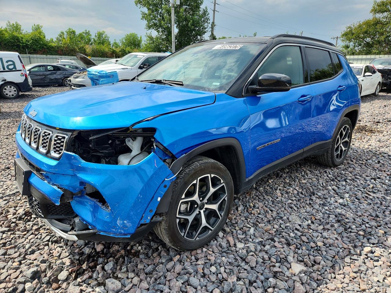 2025 Jeep Compass Limited, VIN 3C4NJDCN7ST601414 — Front end