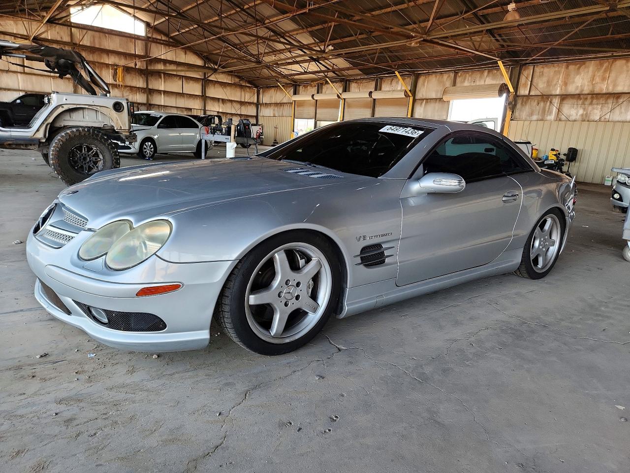 2004 Mercedes-Benz SL 55/63 AMG, VIN WDBSK74F84F066596 — Normal wear
