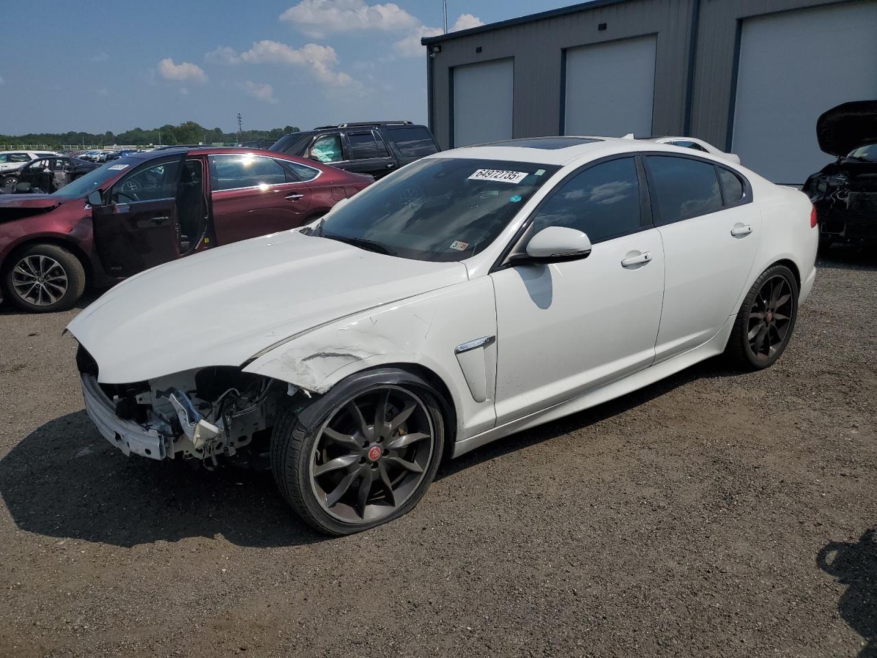 2015 Jaguar XF Portfolio, VIN SAJWA0F76F8U66846 — Front end