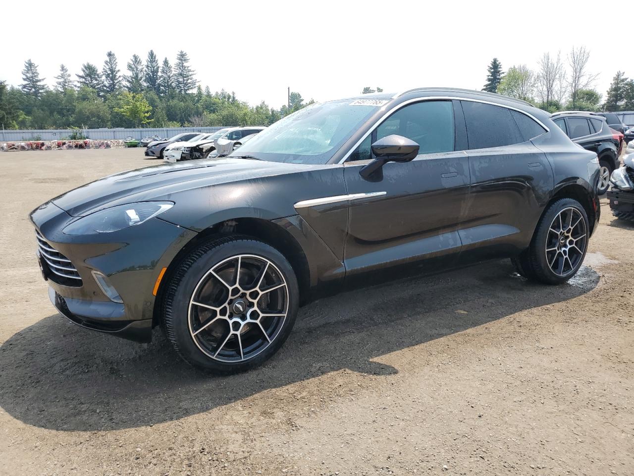 2022 Aston Martin DBX, VIN SD7VUJAWXNTV04208 — Vandalism