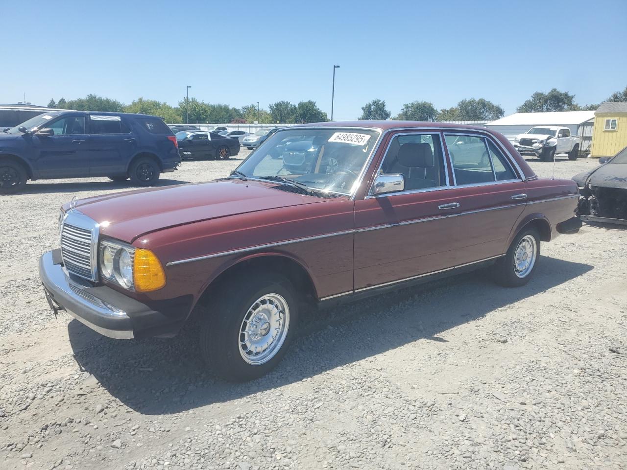 1981 Mercedes-Benz 240 Series 240D, VIN WDBAB23A5BB239807 — Mechanical