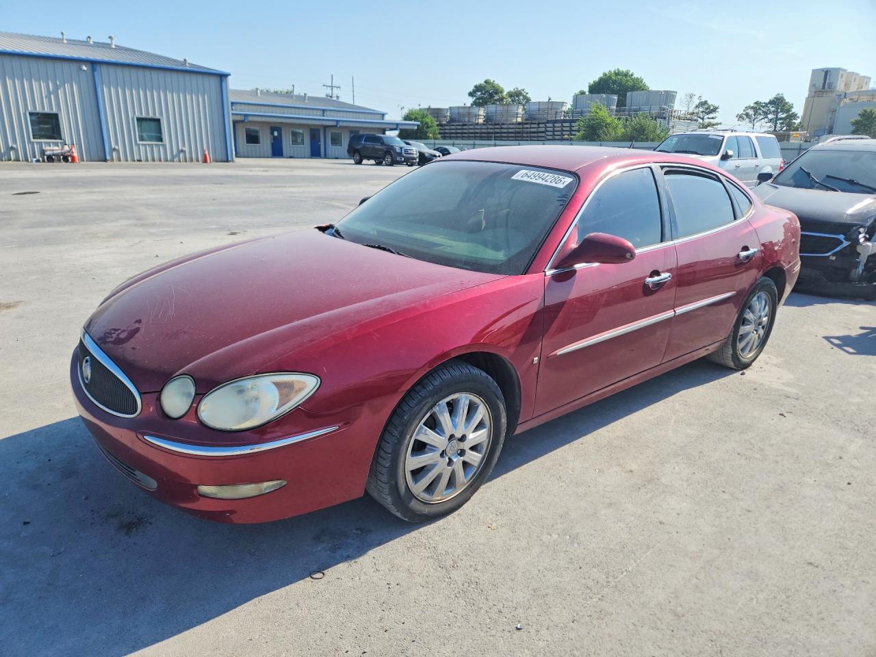2007 Buick LaCrosse CXL, VIN 2G4WD582971186729 — Зад