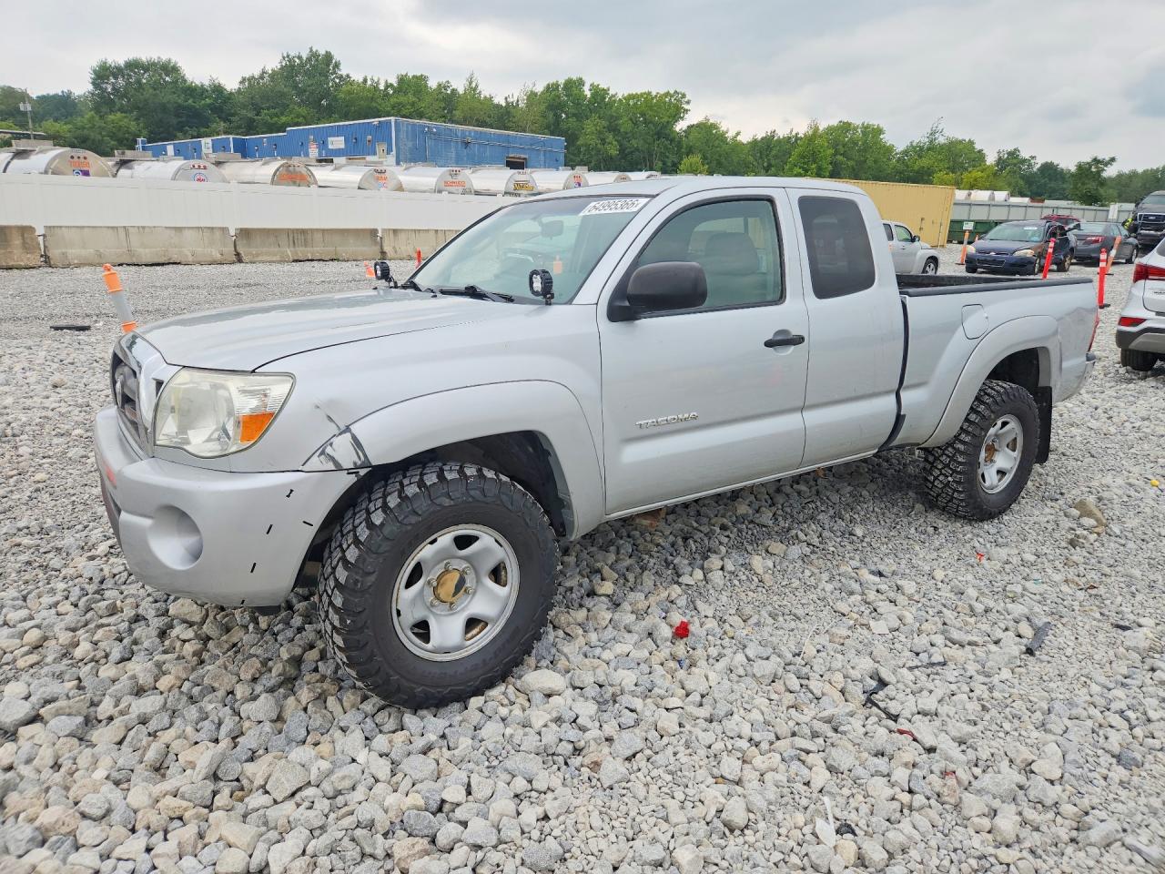 2007 Toyota Tacoma, VIN 5TEUU42N27Z353372 — Мелкие вмятины и царапины