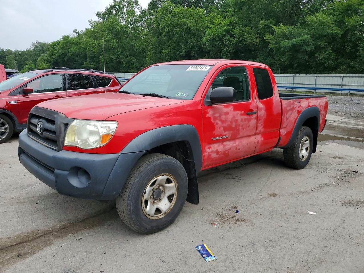 2008 Toyota Tacoma, VIN 5TEUU42N88Z511831 — Мелкие вмятины и царапины