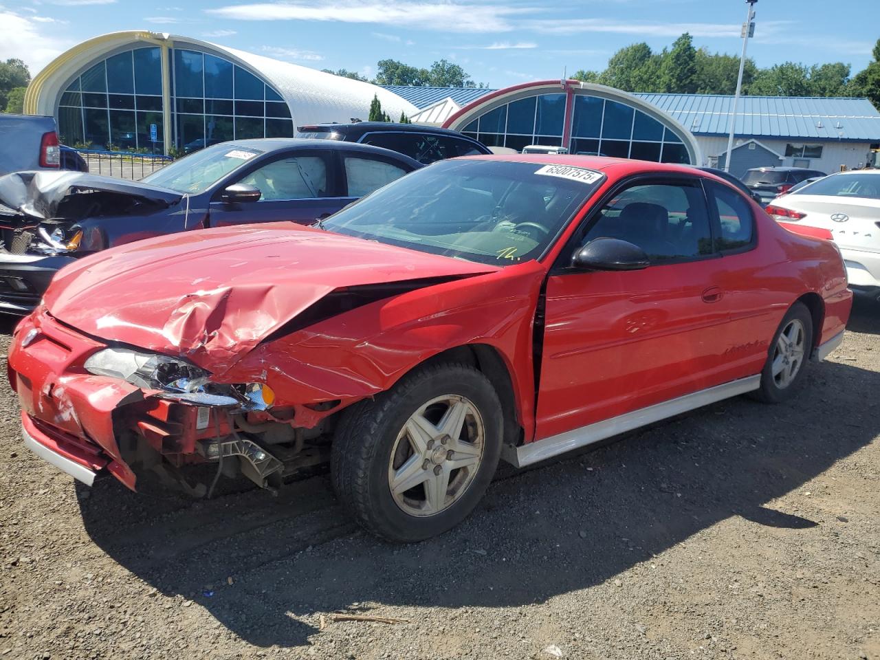 2002 Chevrolet Monte Carlo SS, VIN 2G1WX15K029230922 — Перед