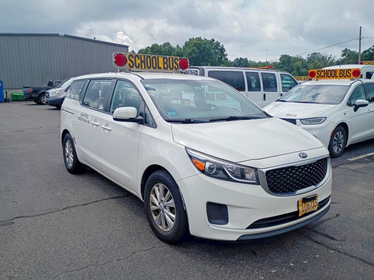 2017 Kia Sedona L, VIN KNDMA5C11H6285610 — Обычный износ