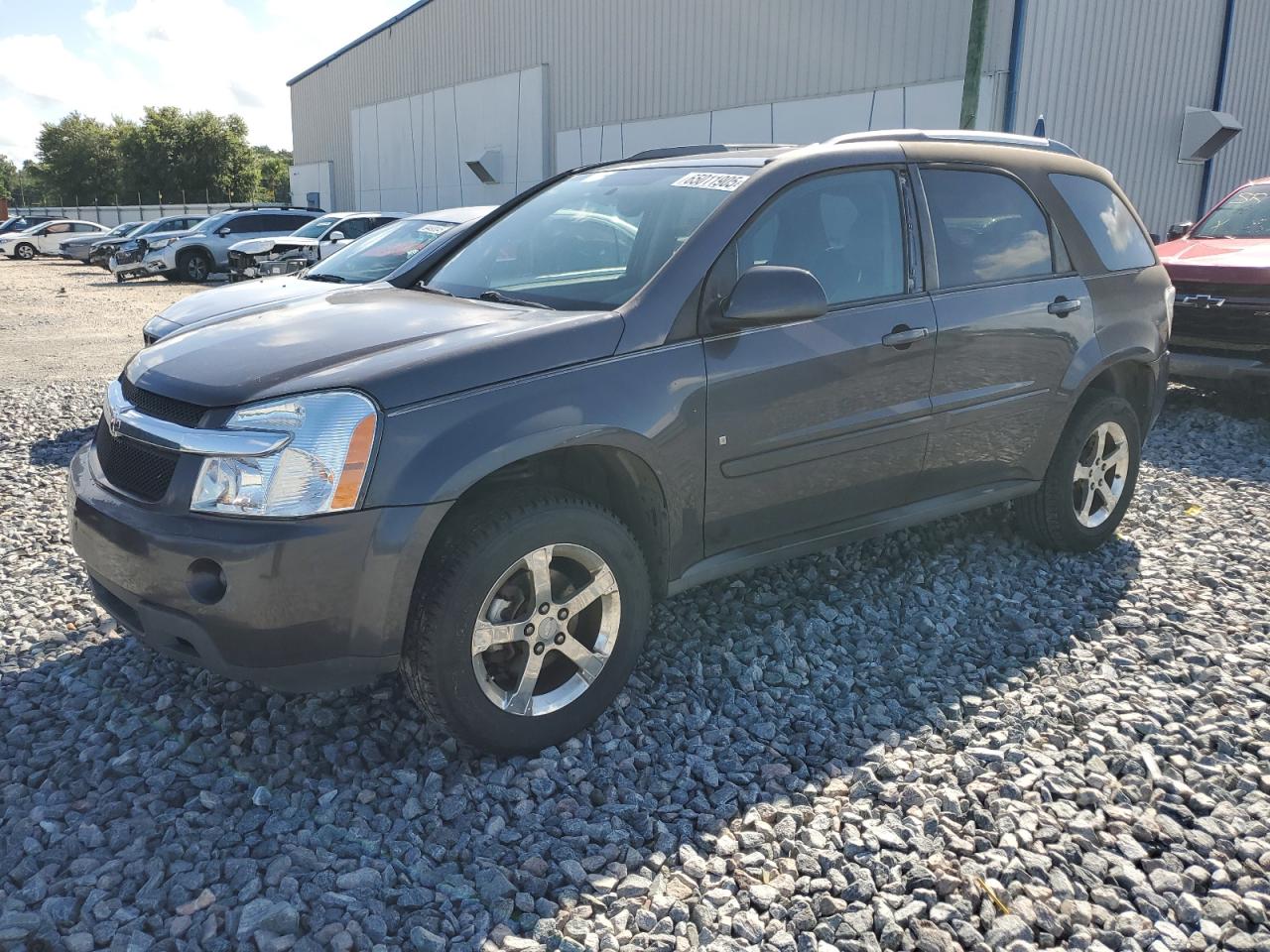 2008 Chevrolet Equinox LT, VIN 2CNDL53F386283322 — Rear end