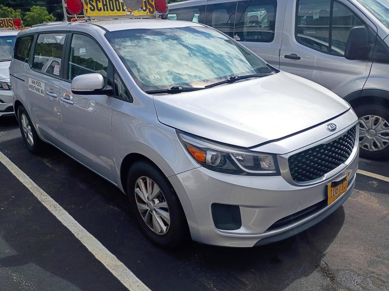 2017 Kia Sedona L, VIN KNDMA5C19H6291686 — Обычный износ