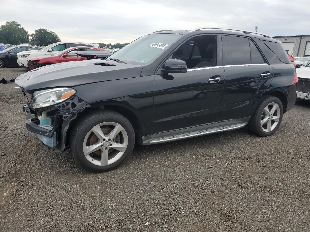 2016 Mercedes-Benz GLE 350, VIN 4JGDA5HBXGA771955 — Front end