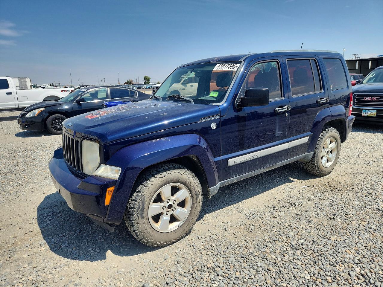 2012 Jeep Liberty Sport, VIN 1C4PJMAK4CW142534 — Зад