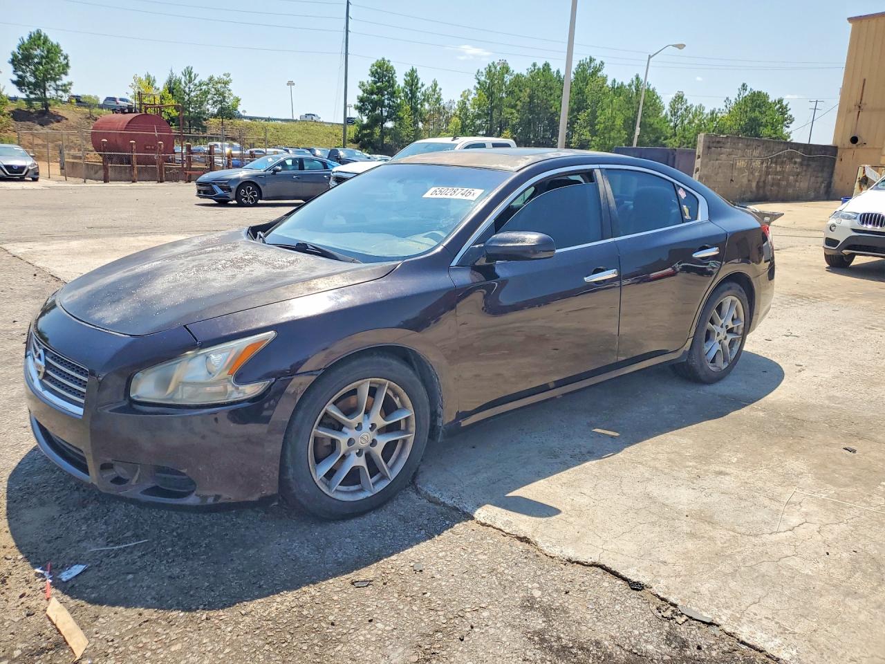 2010 Nissan Maxima SV, VIN 1N4AA5APXAC823597 — Front end