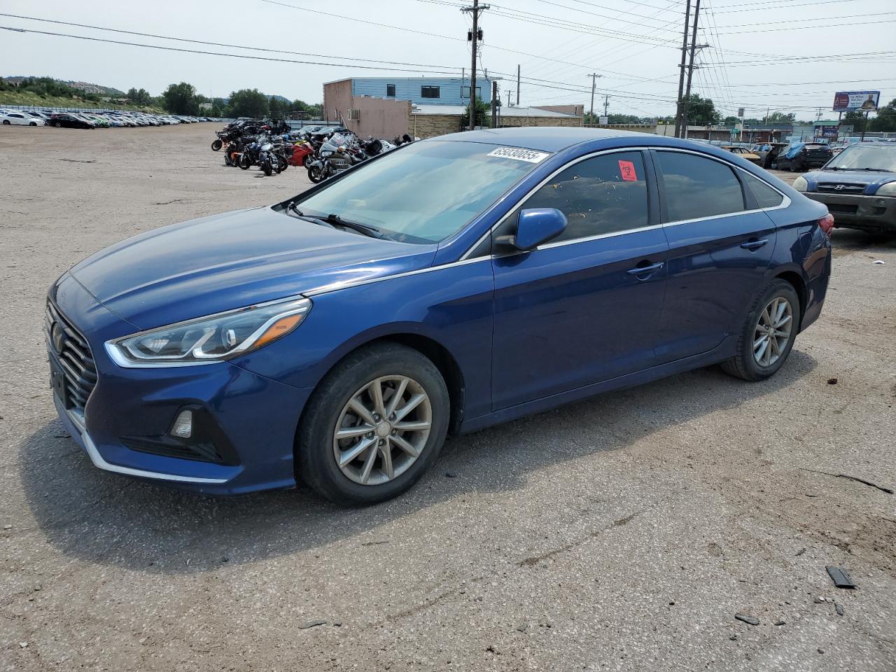 2019 Hyundai Sonata SE, VIN 5NPE24AF6KH746775 — Biohazard / chemical