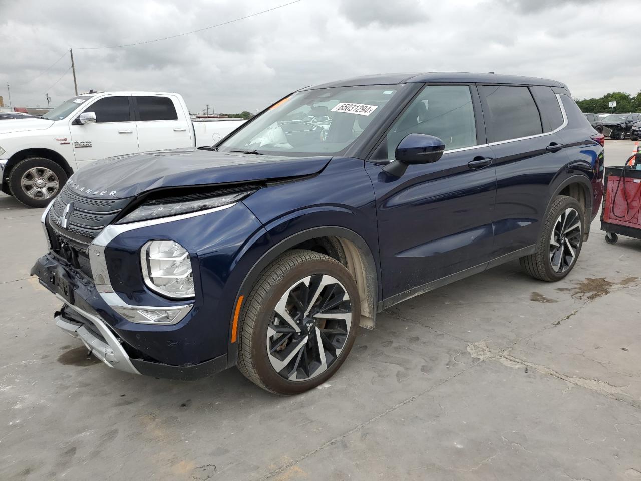 2023 Mitsubishi Outlander SE, VIN JA4J3UA85PZ061951 — Biohazard / chemical