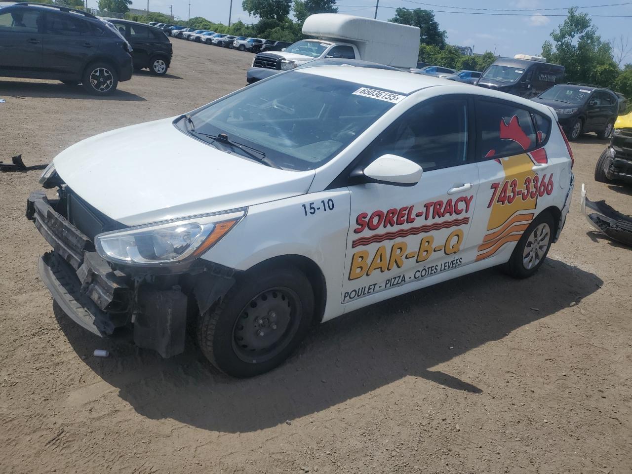 2015 Hyundai Accent GS, VIN KMHCT5AEXFU235322 — All over