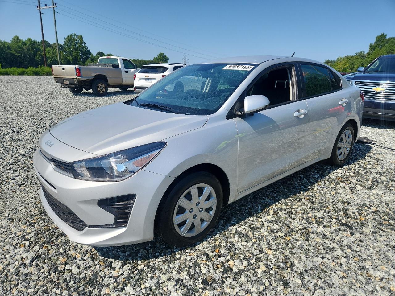 2023 Kia Rio LX, VIN 3KPA24AD5PE547838 — Water / flood