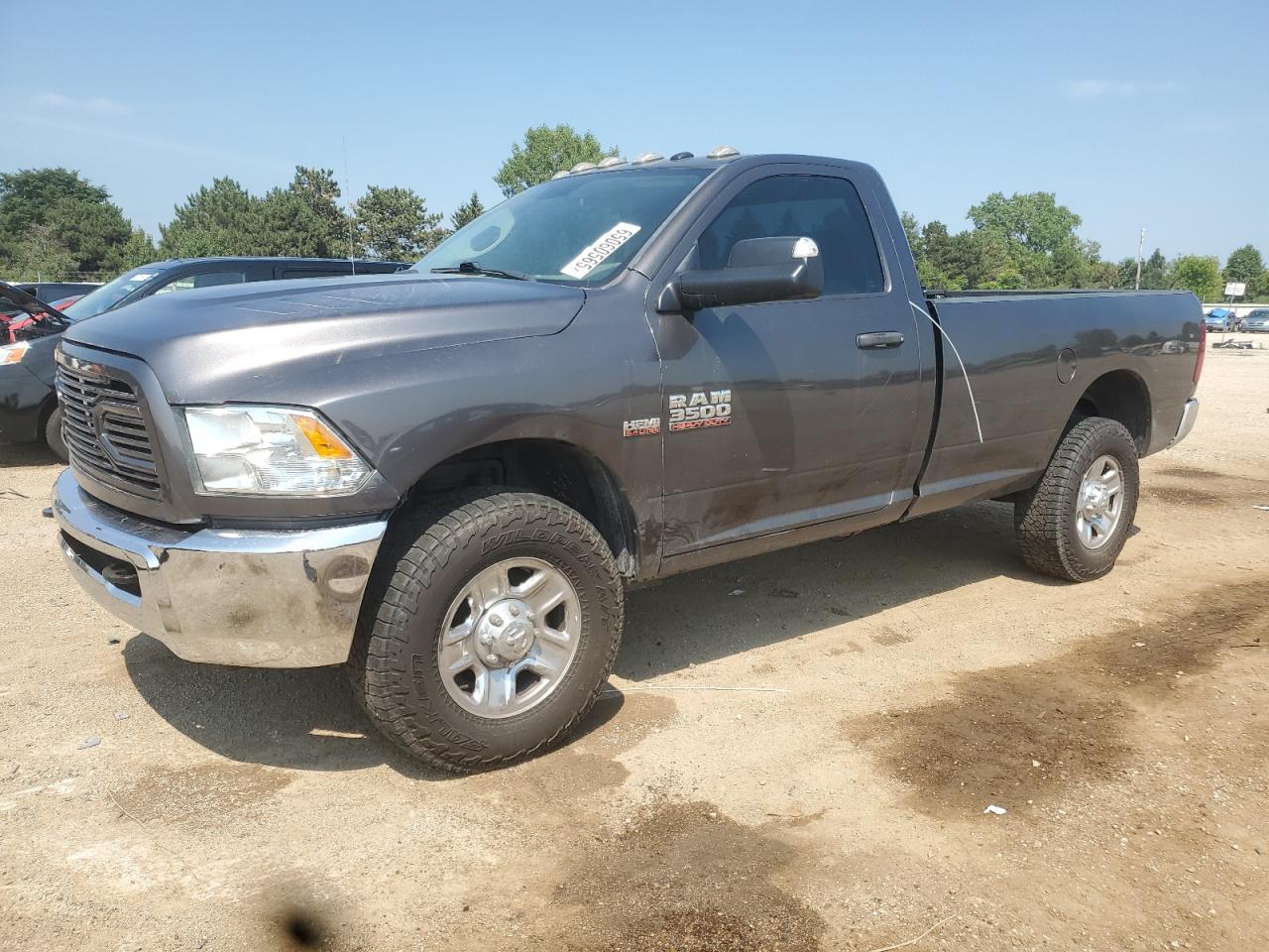 2018 Ram 3500 Tradesman, VIN 3C63R3AJ1JG132166 — Normal wear