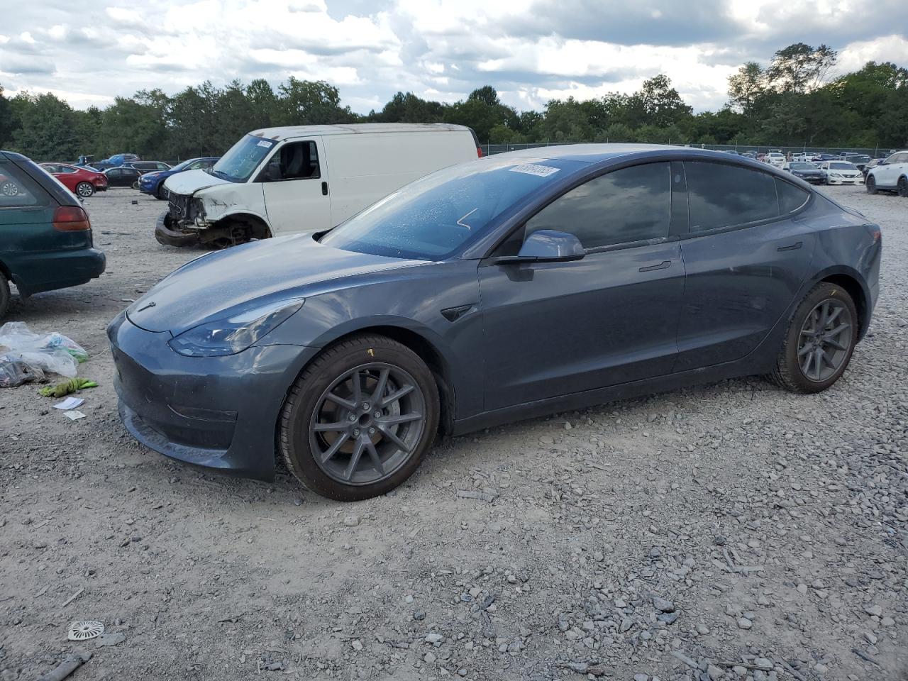 2022 Tesla Model 3, VIN 5YJ3E1EA2NF191225 — Rejected repair