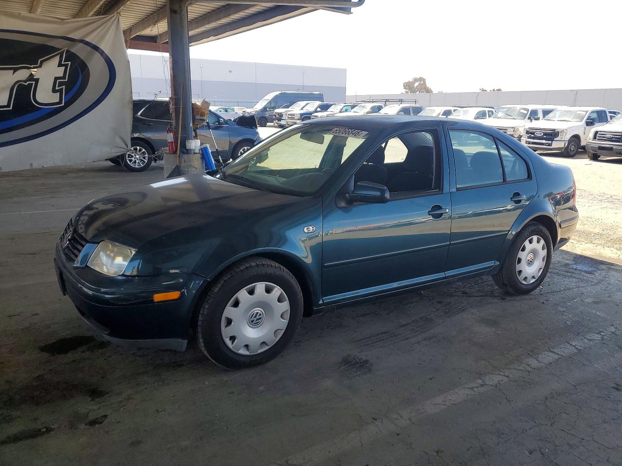 2001 Volkswagen Jetta GLS, VIN 3VWSK69M21M183991 — Мелкие вмятины и царапины