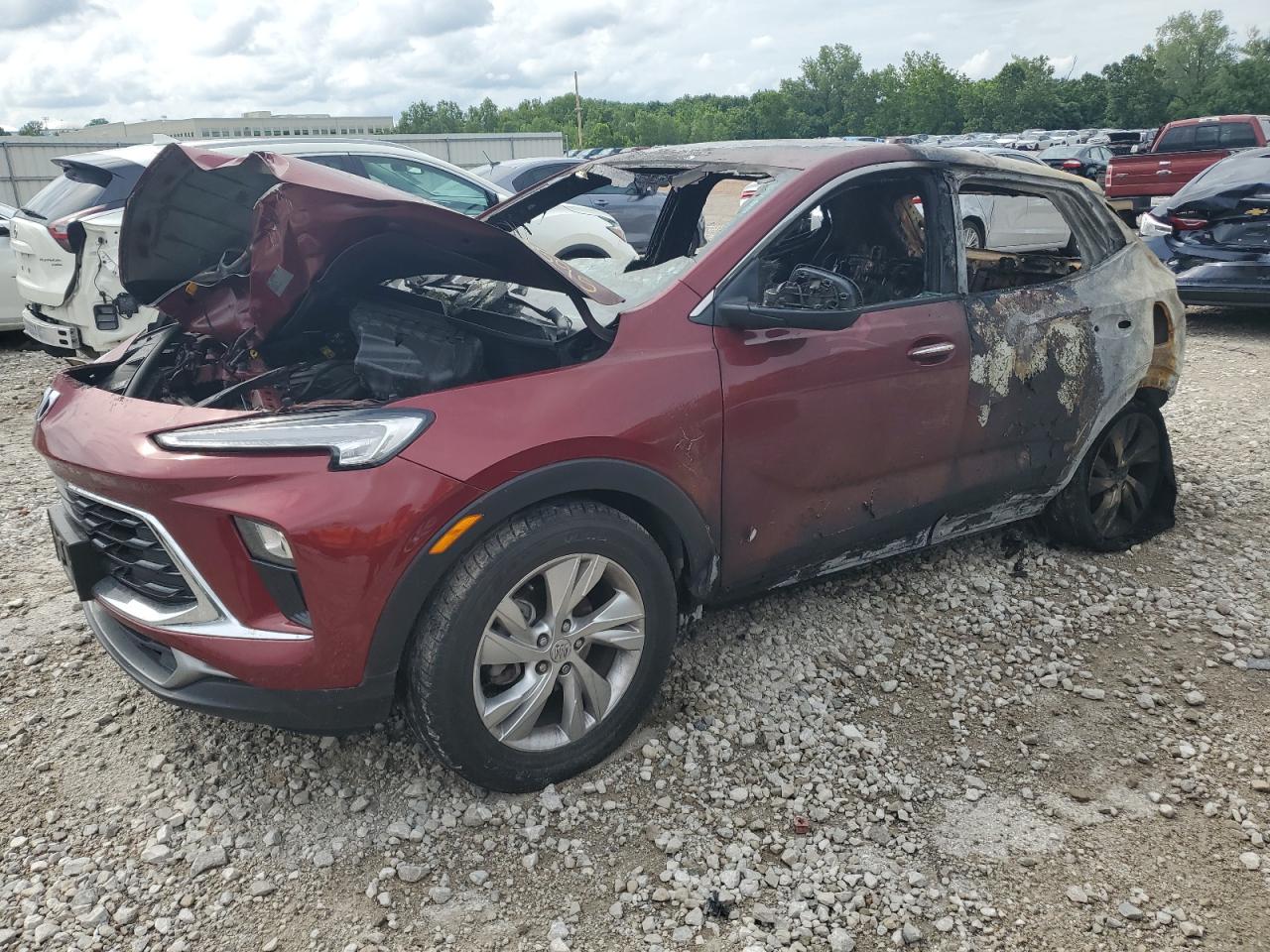 2024 Buick Encore GX Preferred, VIN KL4AMBS2XRB017788 — Vandalism