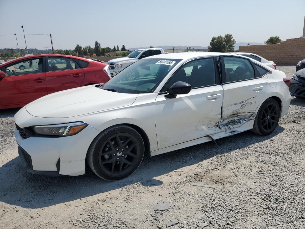 2025 Honda Civic Sport, VIN 2HGFE2F54SH500933 — Auction photo 1 of 12