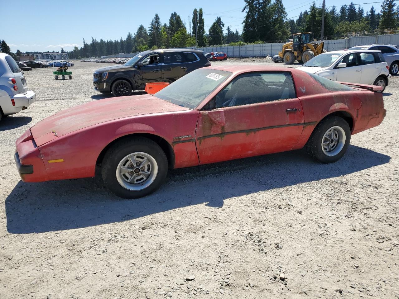 1986 Pontiac Firebird, VIN 1G2FS87S2GN249119 — Side