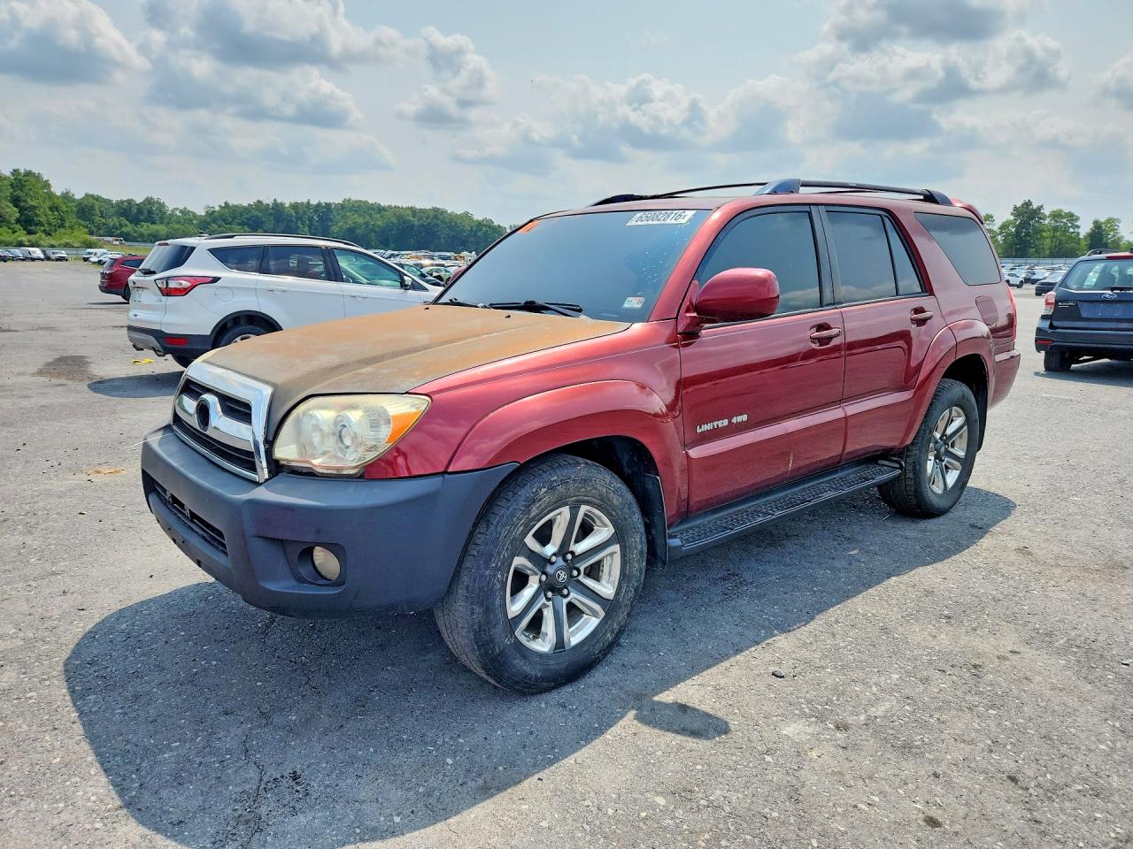 2007 Toyota 4Runner Limited, VIN JTEBU17R178104348 — Бок