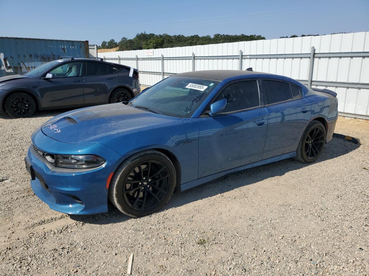 2021 Dodge Charger Scat Pack Widebody, VIN 2C3CDXGJ2MH539735 — Vandalism