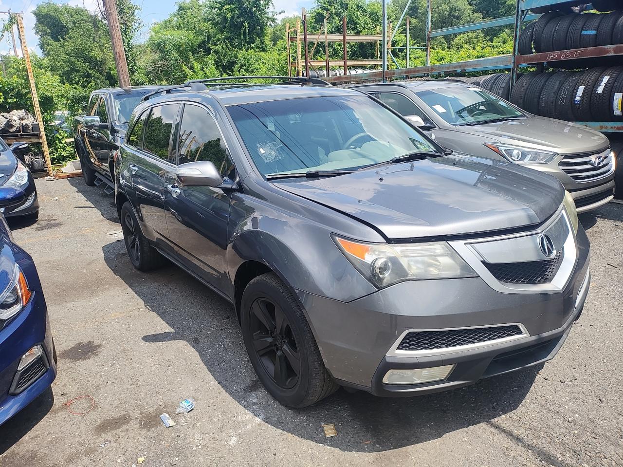 2012 Acura MDX Technology, VIN 2HNYD2H39CH510441 — Normal wear