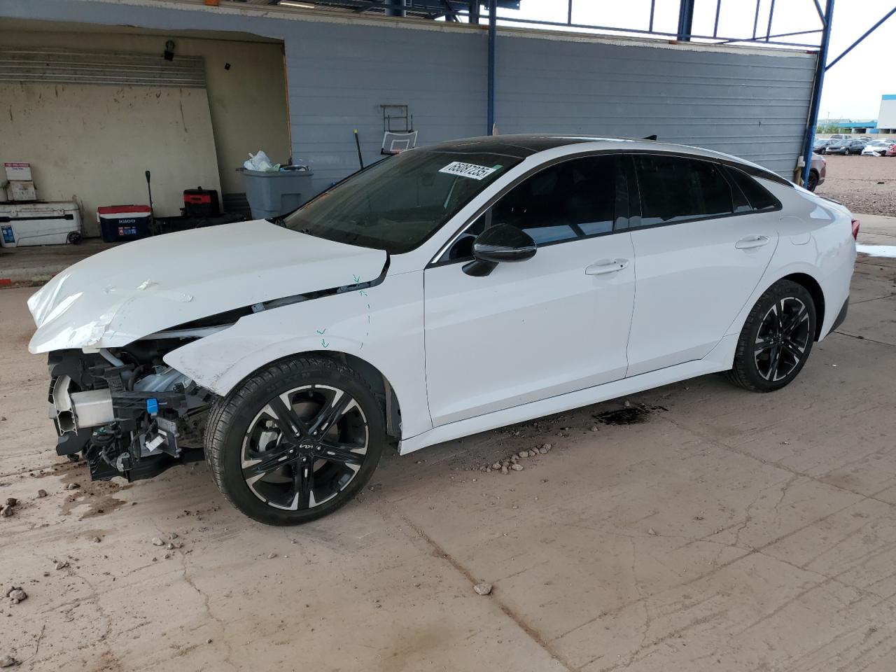 2022 Kia K5 GT-Line, VIN 5XXG64J27NG137298 — Front end