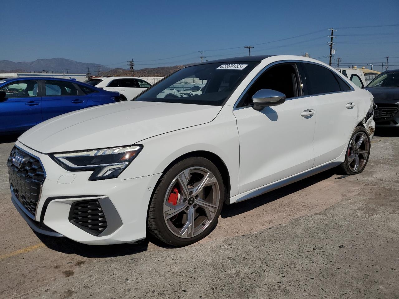 2024 Audi S3 Premium Plus, VIN WAUH3DGY1RA018377 — Зад