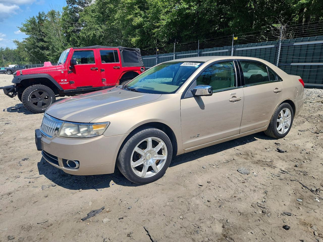 2007 Lincoln MKZ, VIN 3LNHM28T57R629678 — Мелкие вмятины и царапины