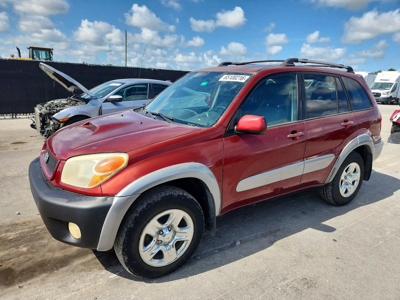 2005 Toyota RAV4, VIN JTEHD20V750070970 — Перед