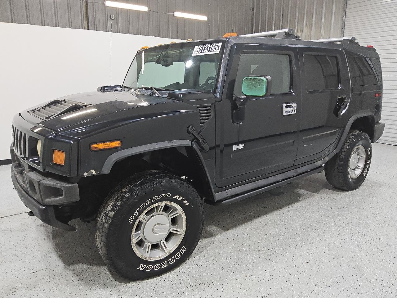 2004 Hummer H2, VIN 5GRGN23U94H120539 — Engine fire