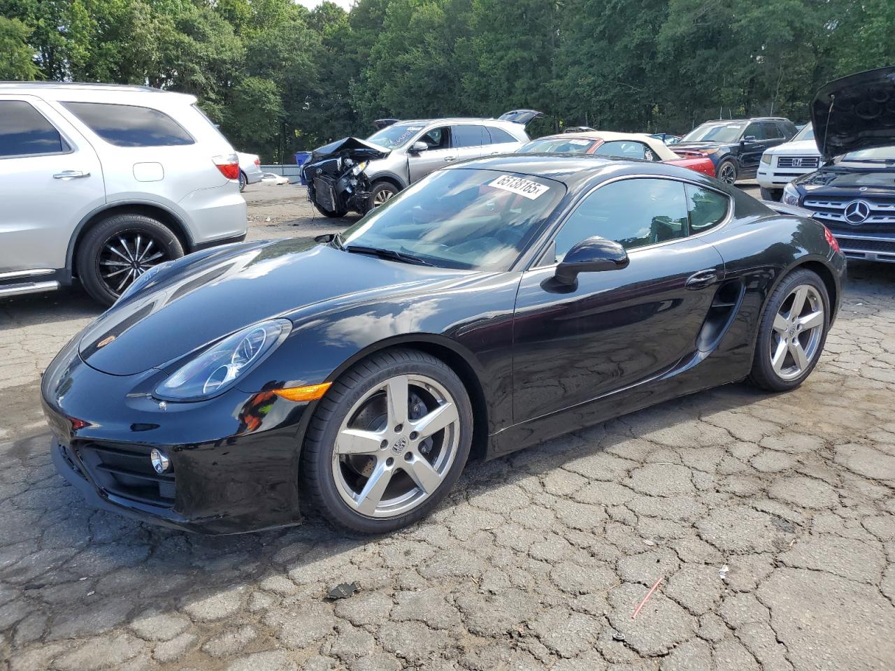 2015 Porsche Cayman, VIN WP0AA2A82FK161710 — Front end