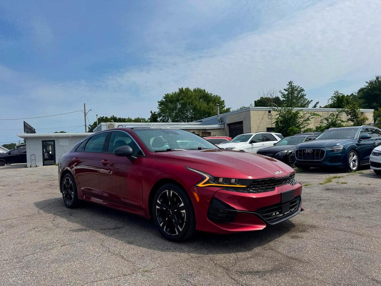 2022 Kia K5 GT-Line, VIN 5XXG64J28NG100986 — Normal wear