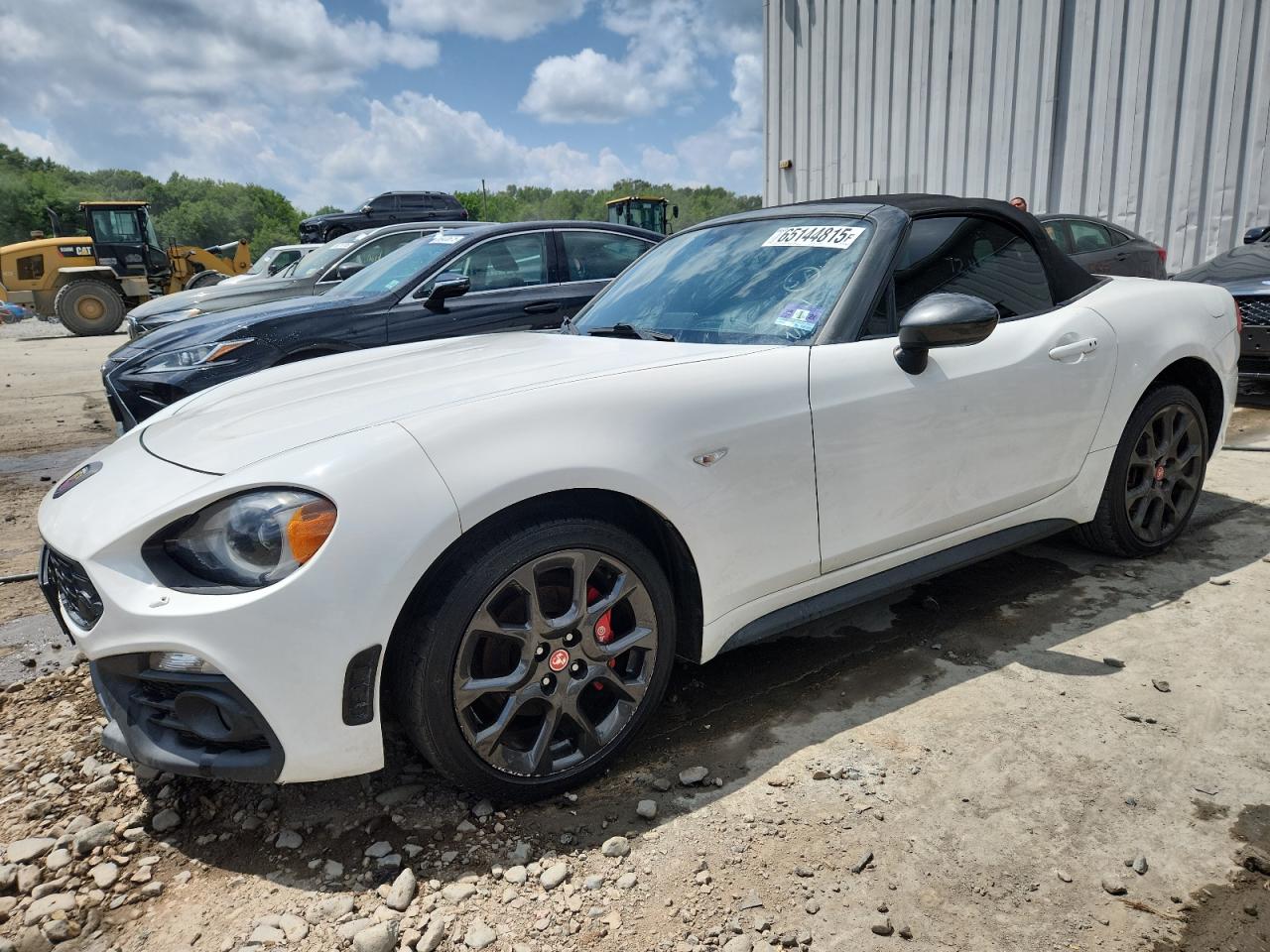 2018 FIAT 124 Spider Abarth, VIN JC1NFAEK0J0138429 — Water / flood