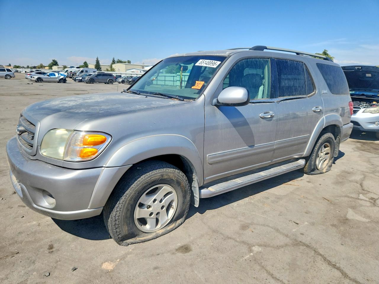 2004 Toyota Sequoia SR5, VIN 5TDZT34A84S228690 — Днище