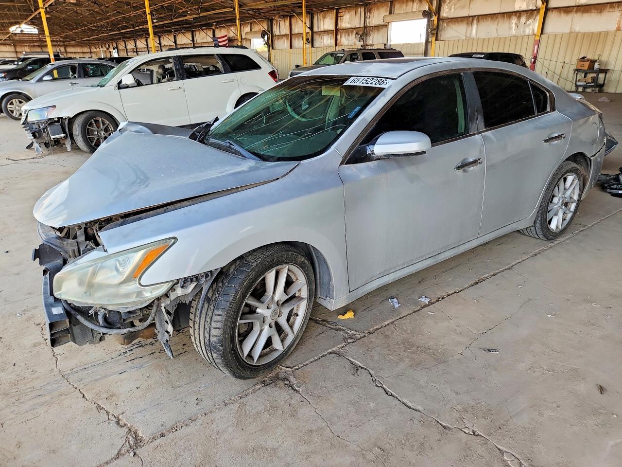 2012 Nissan Maxima SV, VIN 1N4AA5AP7CC832373 — Перед