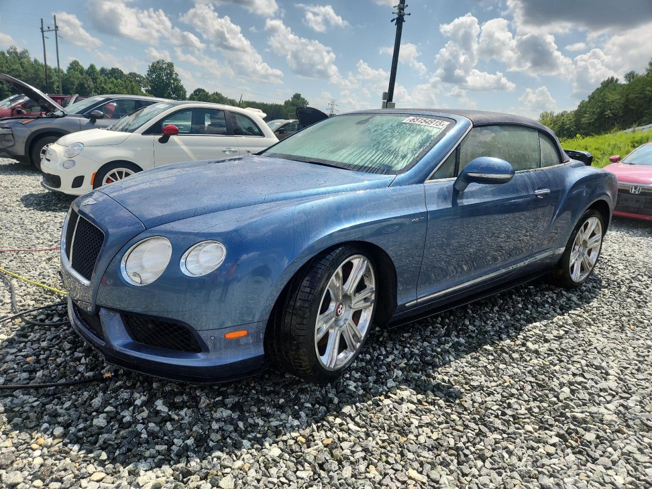 2014 Bentley Continental GT, VIN SCBGH3ZA9EC096708 — Water / flood