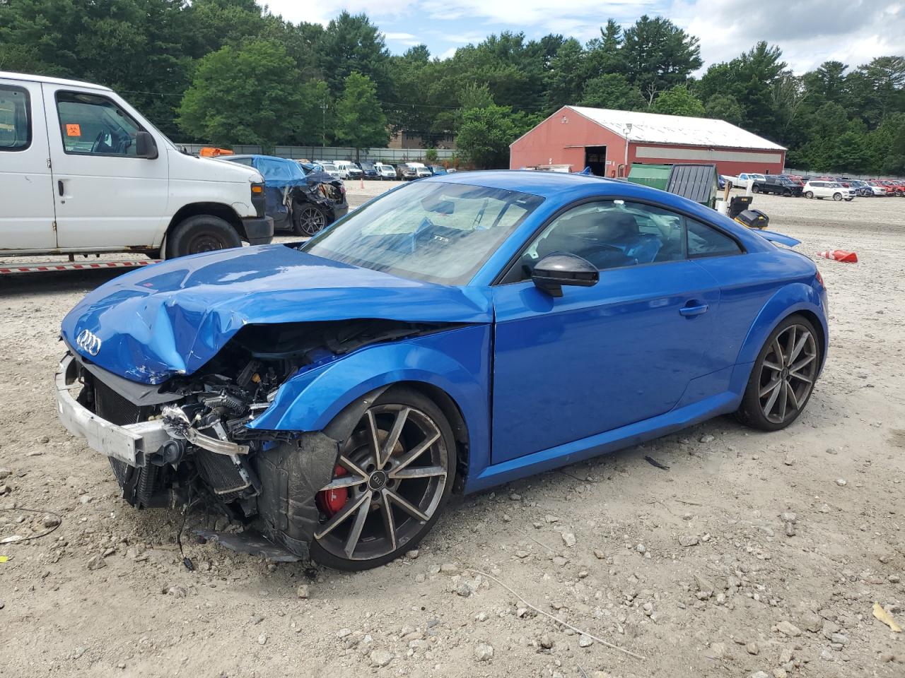 2018 Audi TTS, VIN TRUC1AFV7J1009783 — Перед