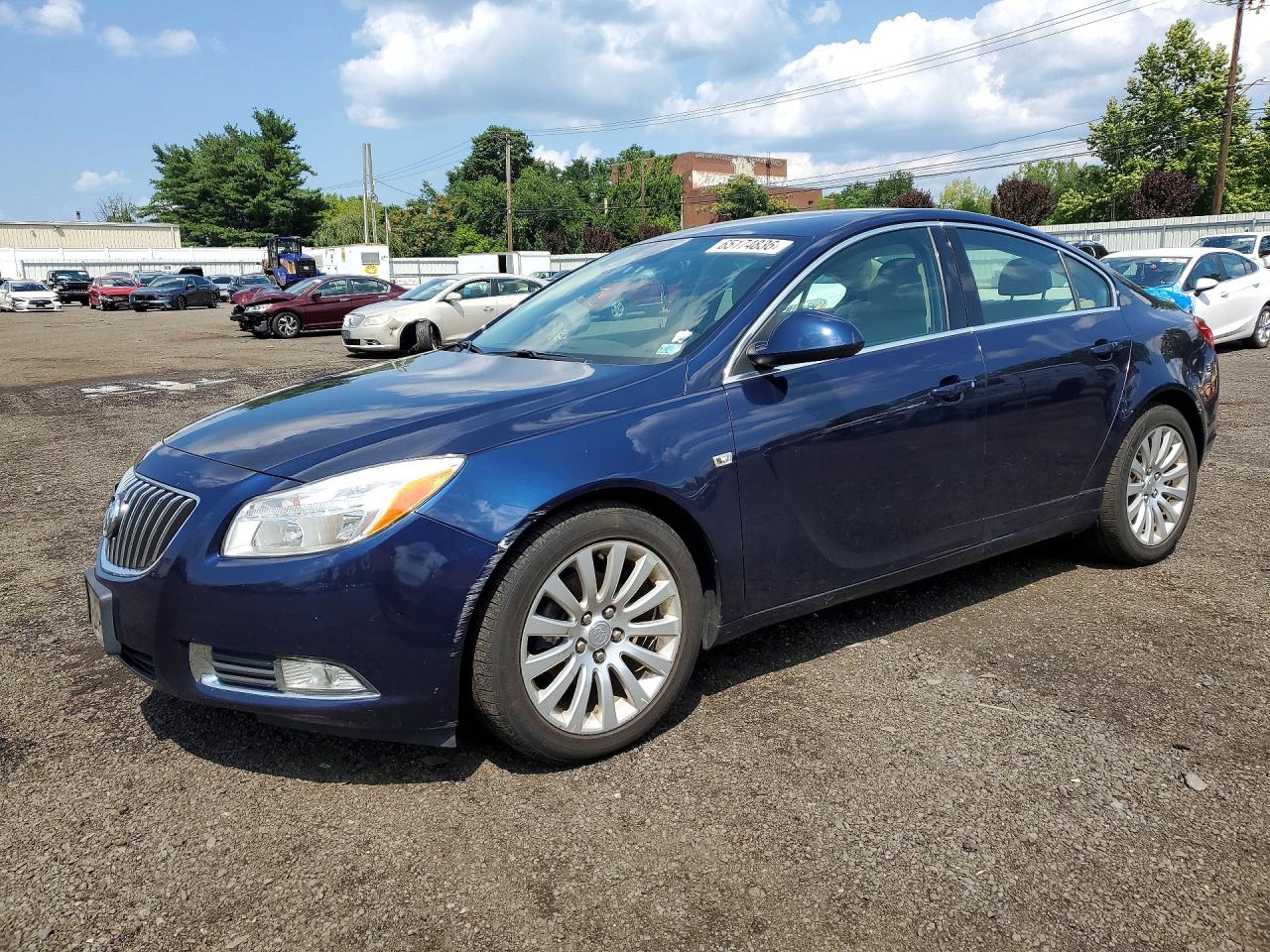 2011 Buick Regal CXL RL1, VIN 2G4GN5EC3B9182037 — Перед